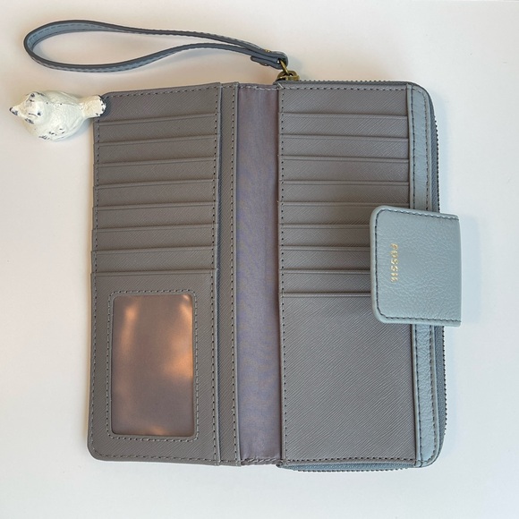 Fossil Genuine Leather Wallet Wristlet
